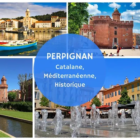 Brise Marine 3 - T3 - Cozy - Centre - Terrasse * Περπινιάν